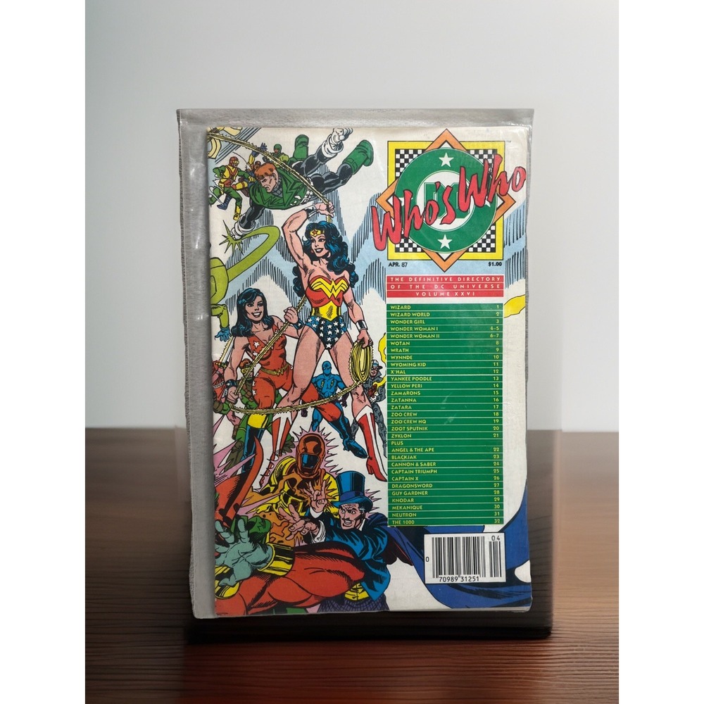 Who's Who DC Lot of 2 Comics -‎ Sept 1985 & April 1987 VF